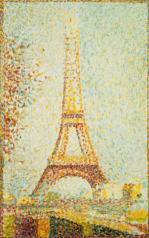 Georges Seurat The Eiffel Tower Germany oil painting art